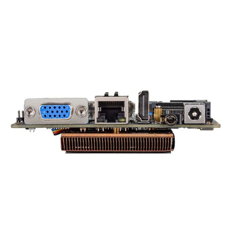 Мини ITX материнская плата J1900V4U 2 0 GHz DDR3 8GB/1600MHz тонкая мини NUC с охлаждающим