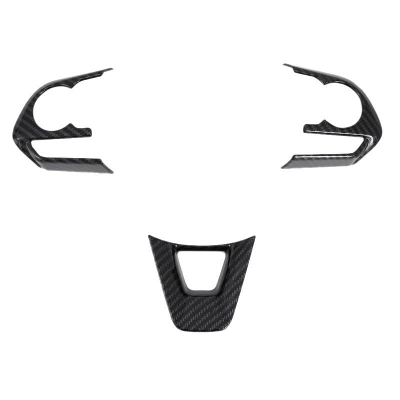 Для Toyota Rav4 Rav 4 2019 2020 углеродное волокно Автомобильный руль защитный чехол