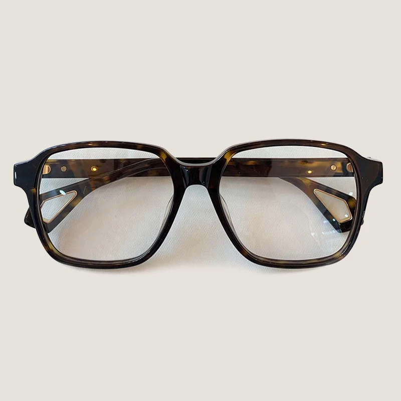 No4 Eyeglasses Классическая квадратная оправа для очков, женские прозрачные линзы, ретро оптические оправы для очков - Цвет оправы: No4 Eyeglasses