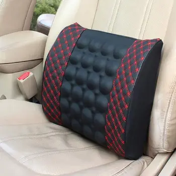 

Car Electric Massage Cushion Lumbar Car Vibrate Health Care Lumbar Pad Car Seat Back Cushion Waist Support Interior Accessories