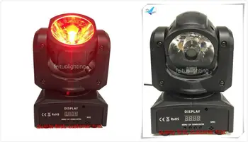 

E-4/lot with case Professional stage lighting mini rgbw 4in1 super beam 60w led moving head beam for club