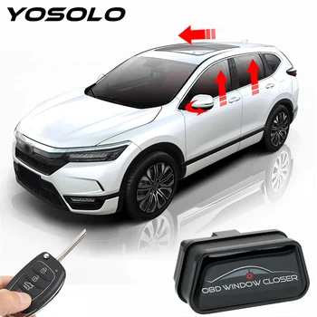 

YOSOLO Car Window OBD Controller Car-styling Close Open Pause Windows Automatic Lift Close Window Device Remote Control