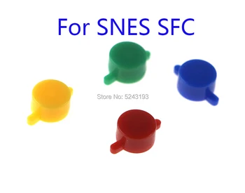 

50sets High Quality Buttons For SNES Super NES Plastic Buttons ABXY For Nintendo Super FC Controller