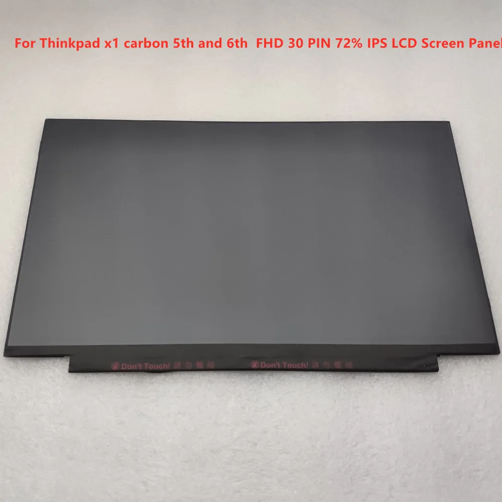 ЖК-Дисплейные модули 14 0 дюйма NV140FHM N61 B140HAN03.1 00NY435 00NY436 для Thinkpad x1 carbon FHD 30PIN 72% IPS