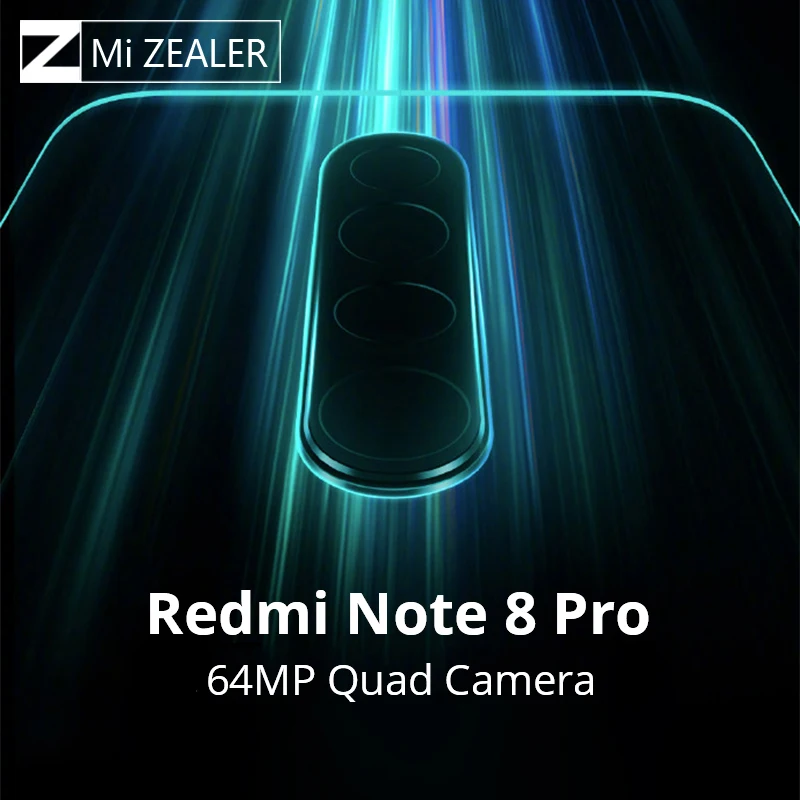 Продажа Имеются на складе! Новый Смартфон Xiaomi Redmi Note 8 Pro с глобальной прошивкой, 6 ГБ ОЗУ, 64 Гб ПЗУ, 4500 мАч, 64 мп камера, мобильный телефон MTK Helio G90T