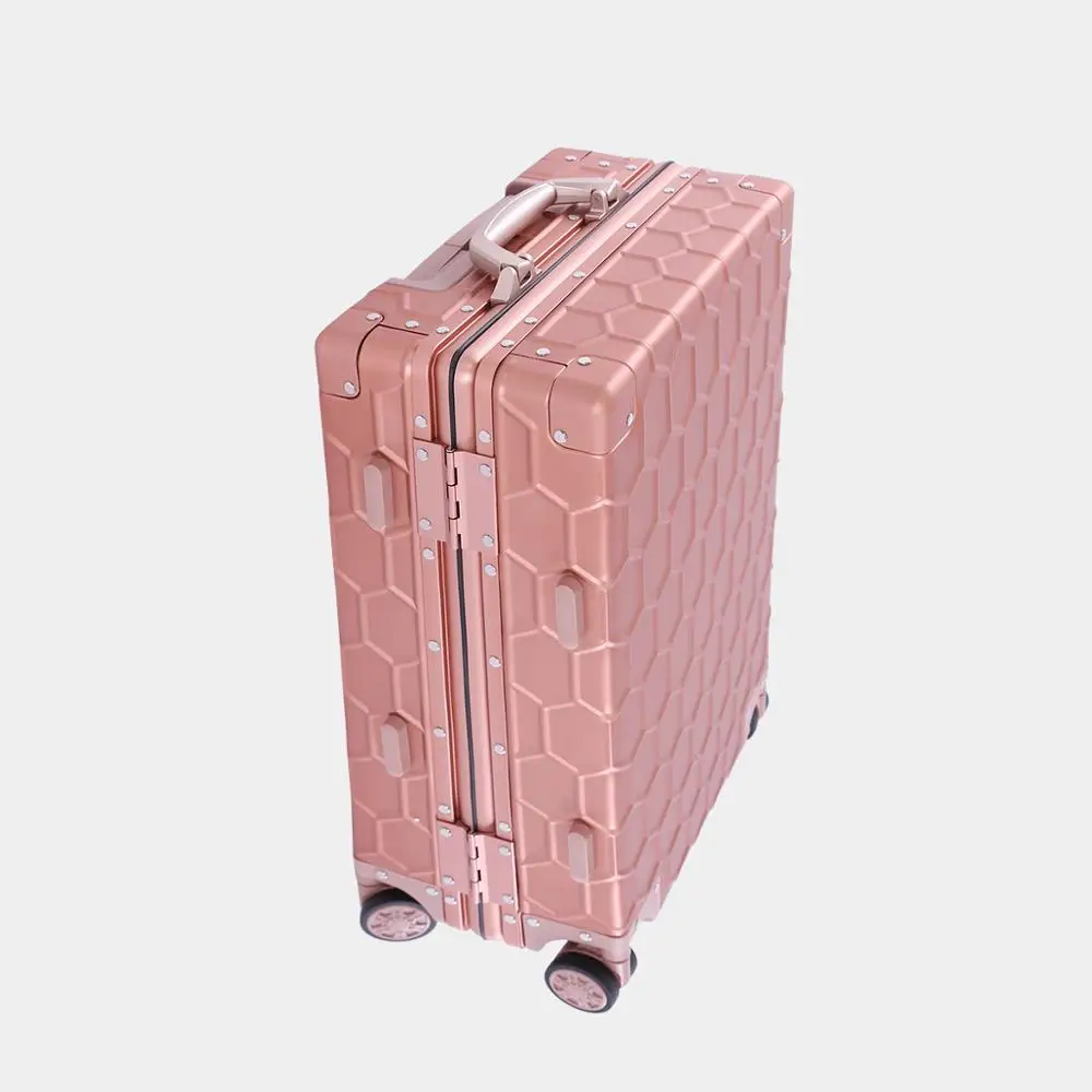 Banlosen Алюминиевый сплав багаж бизнес путешествия TSA замок кабина тележка металлический чемодан для переноски багажа 2" 26" 2" дюймов