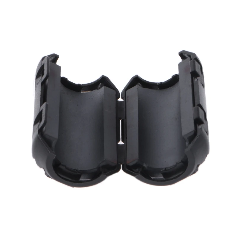 Clip-on ферритовый кольцевой сердечник, производство Китай RFI EMI Шум подавитель кабельный зажим для 3,5/5/7/9/13 мм кабель