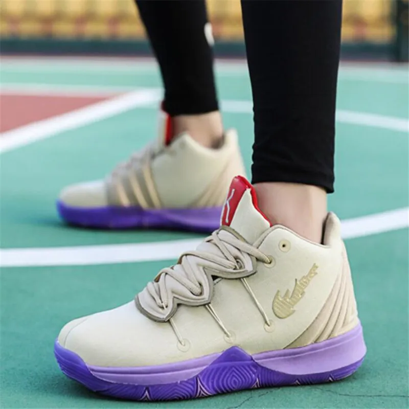Новинка, высокое качество, Kyrie 5, мужские спортивные кроссовки Jordans, баскетбольные кроссовки, спортивные Нескользящие осенние кроссовки