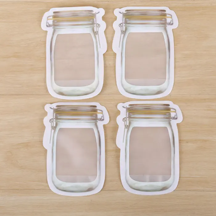 Многоразовые бутылки Мейсон Ziplock мешок PI669