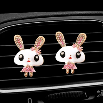 

Car Rabbit Shape Air Conditioning Outlet Perfume Clip Car Air Freshener Auto Interior Display Decoration Buckle Car Seat
