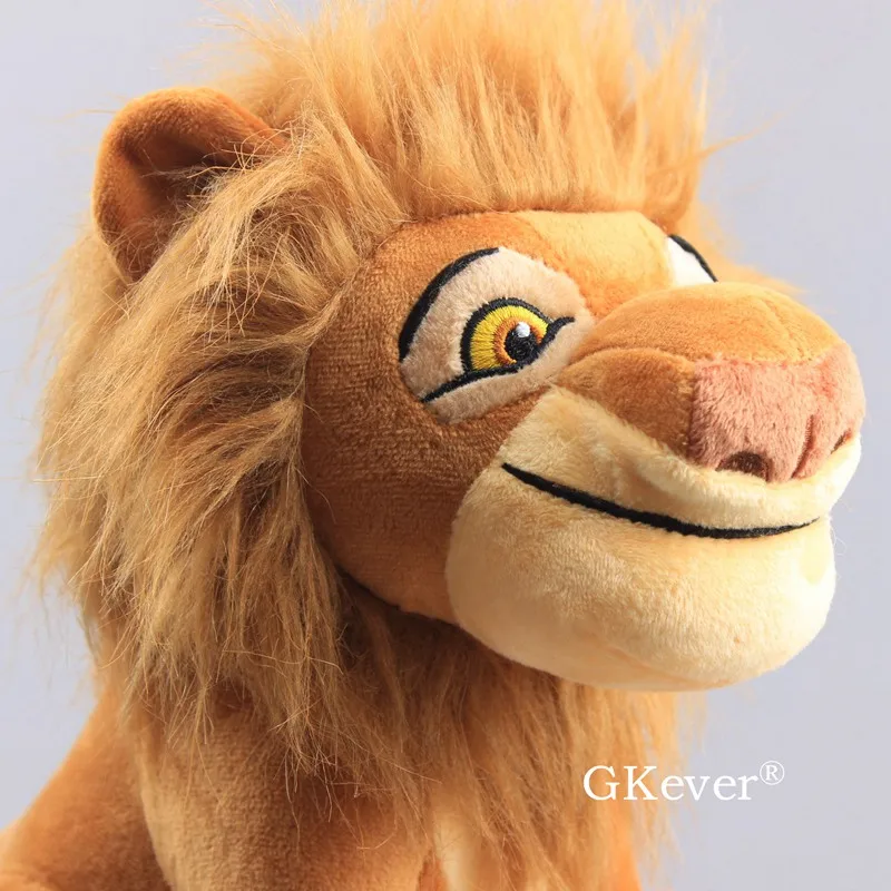 Лев Король Simba Mufasa плюшевые игрушки мягкие куклы животных фильм игрушки 1" 28 см детский подарок