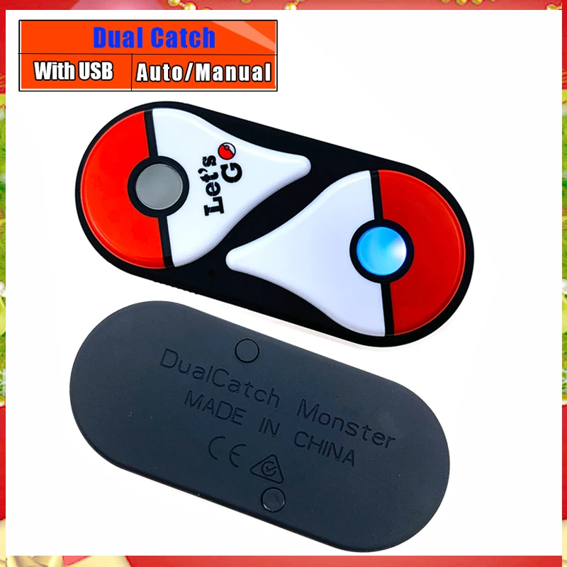 

Pocket Dual Catch Monster for Pokemon Go Plus Auto Catch for Bluetooth 2 Trainers for iPhone 6 for iOS ver.11/Android 7.0