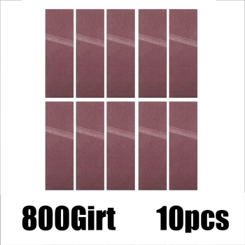 

10Pcs 40-1000 Grit 75x 533mm Sanding Belt Lapped Abrasive Sandpaper For Grinding And Polishing New