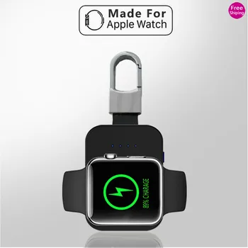 

LED Power Bank Wireless Charger for IWatch Series 2 3 4 Portable Mini External Battery Pack for Apple Watch Wireless Charger