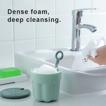 

Foam Maker Cup Bubble Foamer Facial Cleanser Foamer Portable Jelly Foamer Foamer Foam Bubble Cup Foam Bottle Face Wash Artifact