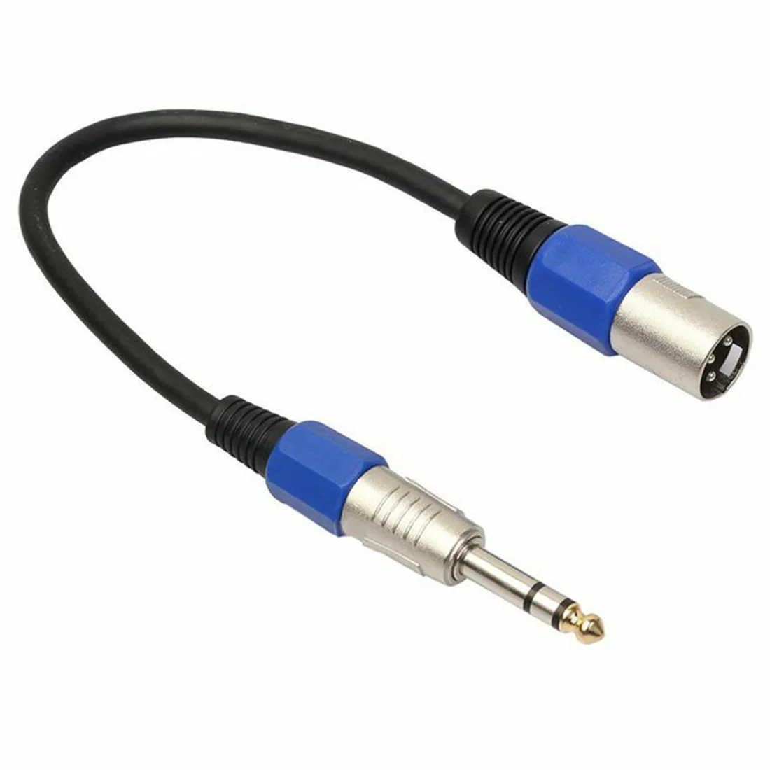 Джек Hi-Fi 6,35 мм мужчина к XLR Соединительный аудиокабель микрофон для инструментов аксессуары сбалансированный стерео 3 Pin мягкий