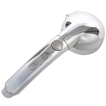 

Botique-Handheld Shower Head High Pressure Chrome 3 Spary Setting with ON/OFF Pause Switch Water Saving Adjustable Luxury Spa De