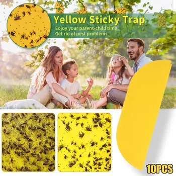 

Flycatcher Bed Bug Stick Wood Board Single-Sided Fly stickers Single-Sided Sticky Trap Flying Plant Insect Garden supplies