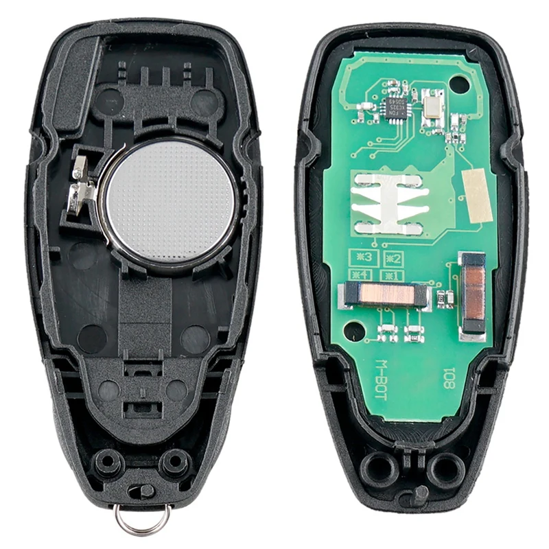 Автомобильный умный дистанционный ключ 3 кнопки подходит для Ford Focus C-Max Mondeo Kuga Fiesta B-Max 433 МГц