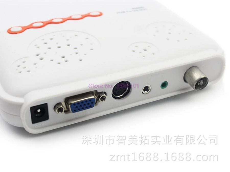 Dhl или fedex 20 шт. портативная цифровая ТВ-программа приемник HDTV TV LCD Box HD аналоговый