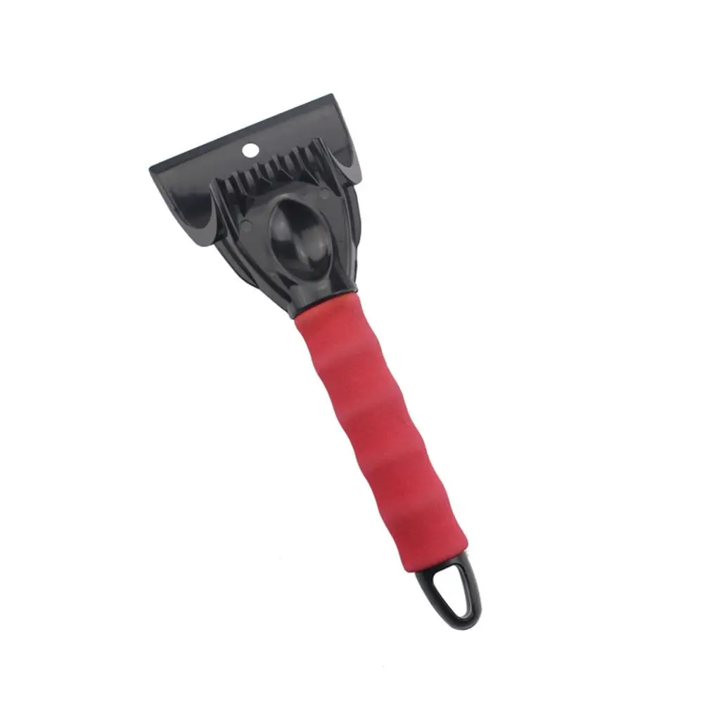 Red Auto Car Window Windshield Car Ice Scraper Shaped Snow Remover Deicer Cone Deicing Tool Window Cleaning Car Accessories - Цвет: Red
