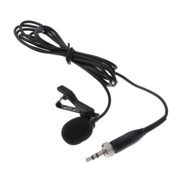 

3.5mm Stereo Lapel Microphone Mic with Easy Clip for Recording Interview