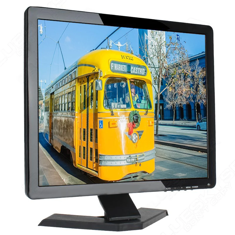 1024*768 touch lcd monitor 15 inch touch screen computer monitor with 4 wire resistive touch screen AV/BNC/VGA/HDMI/USB input