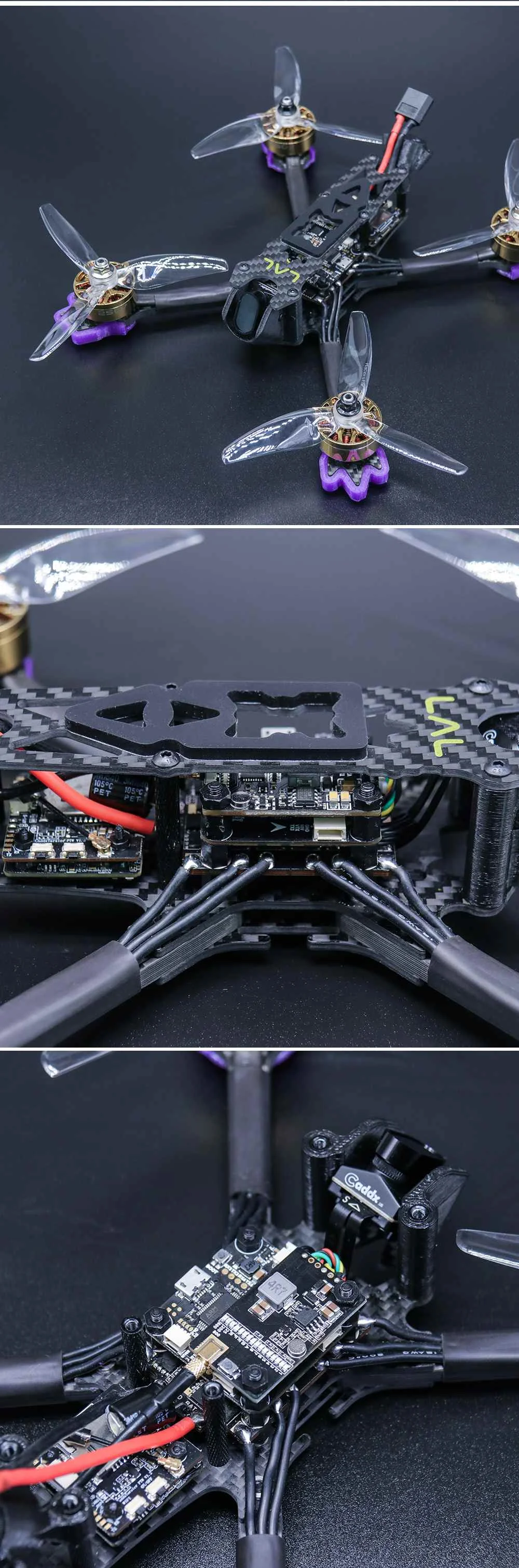Eachine LAL5.1 225 мм 5,1 дюймов 4S FPV Дрон с самонастраиваемым устройством F405 Bluetooth Tarsier V2 Cam 2507 2600KV 50A Blheli_32 с диагональю экрана 3-6S 5,8G VTX