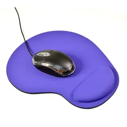 Novo pequeno pés forma mouse almofada suporte de pulso conforto tapete soild cor jogos de computador mousepad criativo eva macio mouse pad 1 pc