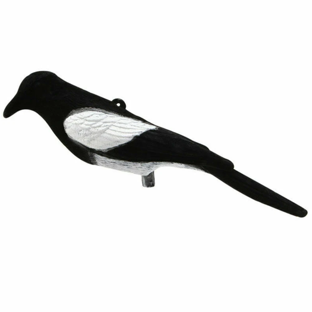 Флокирование Magpie открытый инструмент защита урожая орнамент Реалистичная приманка прочный Сад Украшение ловушка животное реалистичные охотничьи приманки