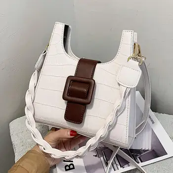 

Stone pattern Armpit bag 2020 Fashion New High quality PU Leather Women's Designer Handbag Vintage Shoulder Messenger Bag