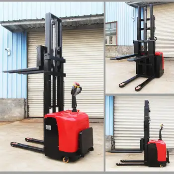 

cheap 2 ton semi automatic pallet forklift electric stacker