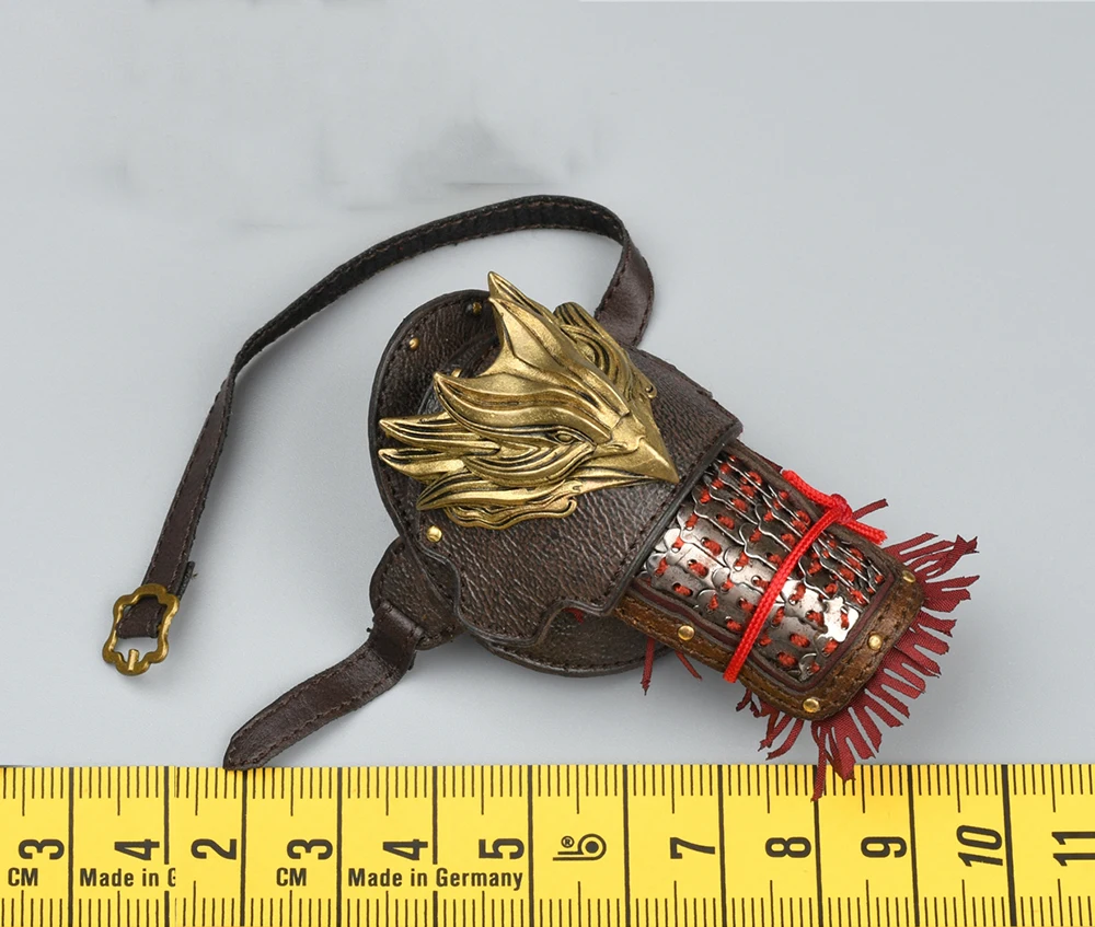 

1/6th POPTOYS ALS008 Old Vintage Orient Asia Light Ride Horse Warrior Metal Alloy Shoulder Armor Model Can Suit For 12inch Doll