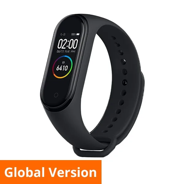 Global Version BL Xiaomi mi Band 4 Smart mi band 3 Цвета экран Браслет фитнес-трекер для измерения сердечного ритма Bluetooth 5,0 водонепроницаемый банда4 - Цвет: Global Version BL