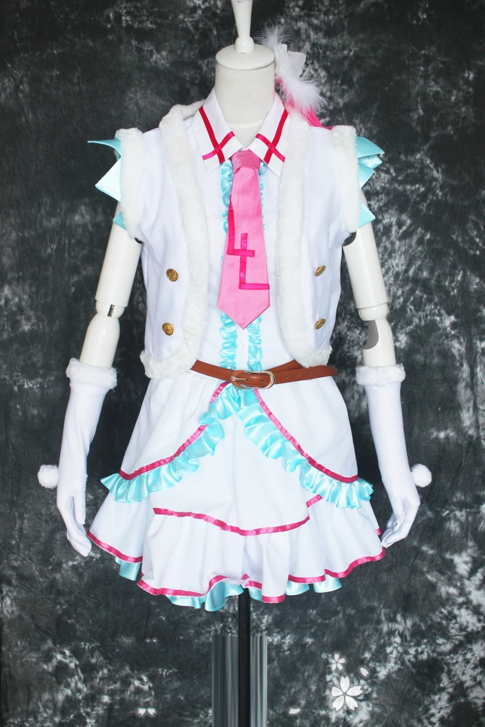 Custom Personal tailor lovelive Snow halation Honoka Kousaka cosplay costume female stage dress Halloween costumes for women