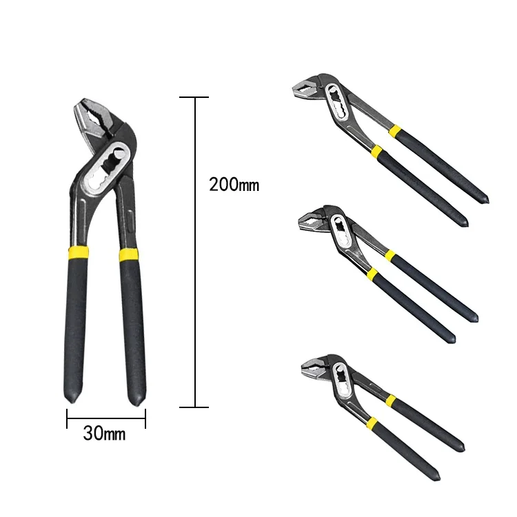 

8/10/12inch Water Pump Pliers Heavy- Handles Combination Quick-release Plumbing Pliers Wrench Pump Joint Pliers
