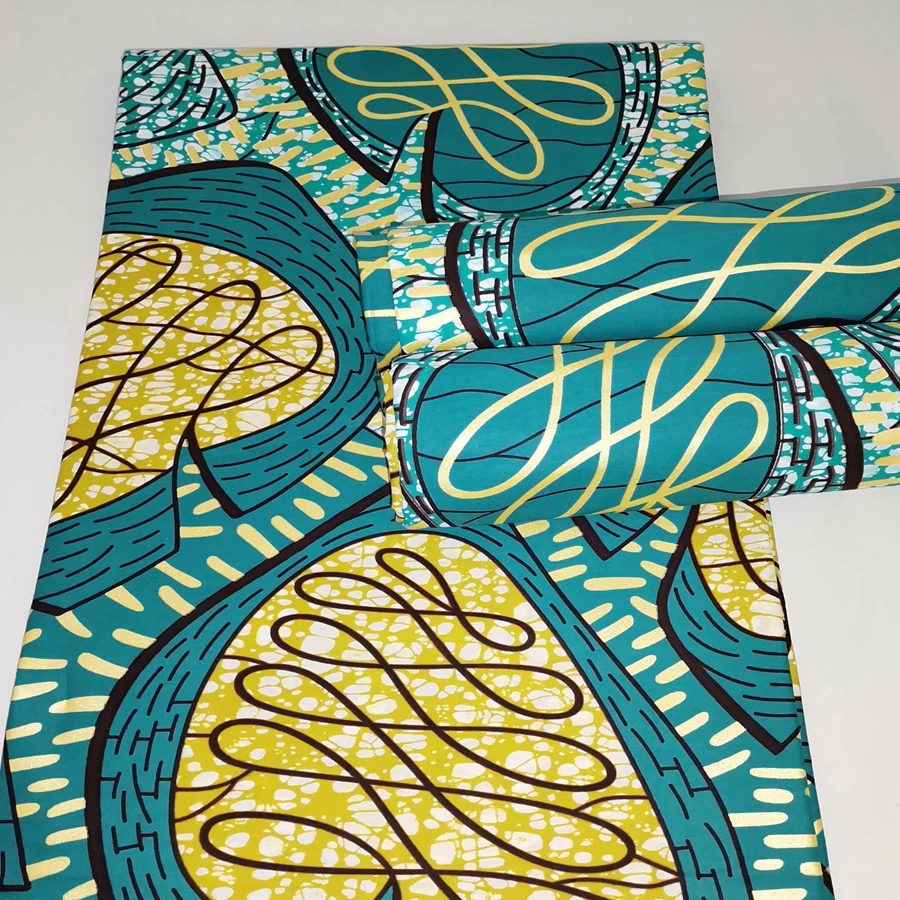 

Ankara Batik African Wax Fabric Stretch Print Fabric Cotton for Dress African Wax Fabric for Sewing