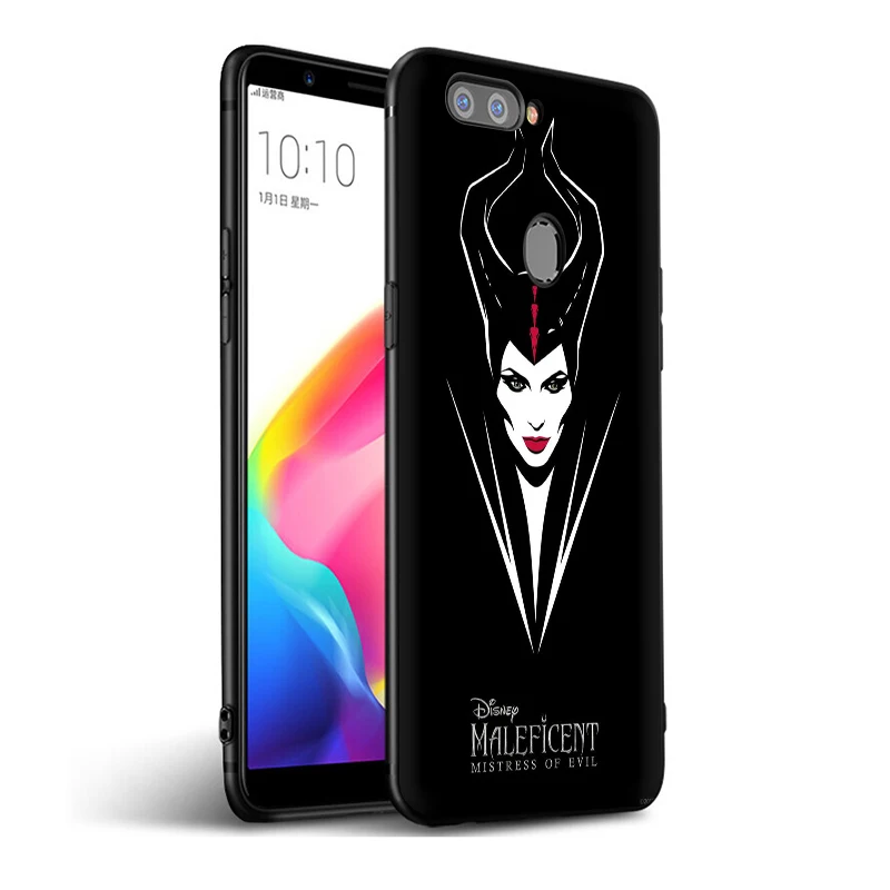 B12 EWAU MALEFICENT 2 MISTRESS OF EVIL силиконовый чехол для телефона для OPPO A1K A5 A9 Reno Z 2 10X Realme 2 A5 3 5 Pro Q X Lite - Цвет: B12