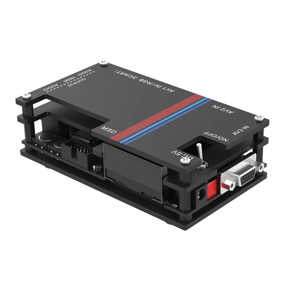 コンソールと互換性のあるコンバーターキットOSSC-XプロHdmi,スーパー