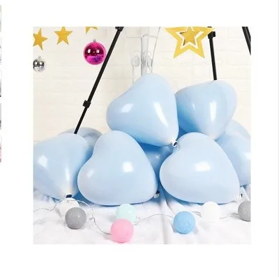 blue 20 шт. воздушные шары в виде макаруна, любви, свадьбы, вечеринки, свадьбы, декоративные воздушные шары, предложение на день рождения, сцена, компоновка, воздушные шары - Цвет: blue