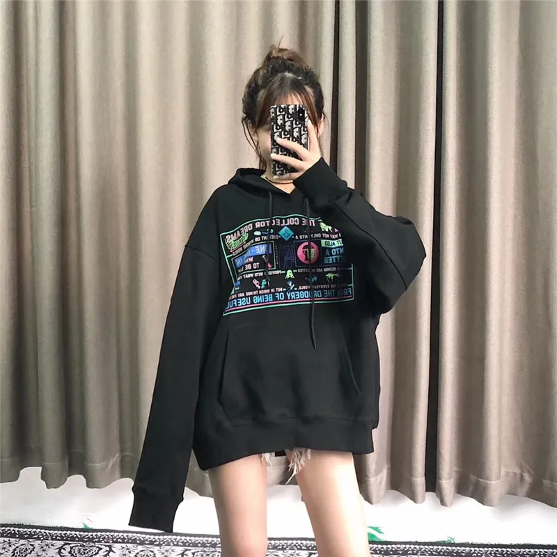 Толстовки с капюшоном c. E Cav Empt для мужчин и женщин, с вышивкой, из хлопка, в стиле хип-хоп, Свободный Повседневный пуловер, толстовки