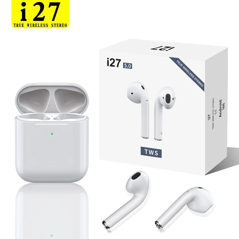 

Newest I27 2.0 TWS 1:1 Air Pop Up Bluetooth 5.0 Earphone Wireless Smart Touch Control Earbuds Power Display Wireless Earphones