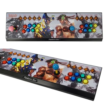 

The console of Use LED buttons and long joysticks