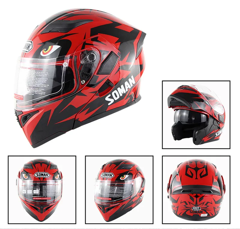 Viseira Capacete Полнолицевая емкость с двойным козырьком для руля моторного велосипеда Casco Patinete Capacetes мотоциклетный шлем