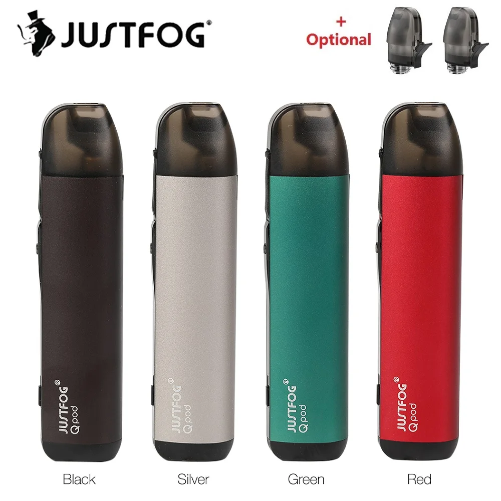 Новый оригинальный набор JUSTFOG QPOD электронная сигарета Vape Kit с аккумулятором 900 мАч