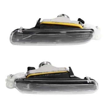 

1Pair L&R Fog Lights Driving Lamps Cover for BMW 3-Series E46 1999-2001 63178361951 63178361952