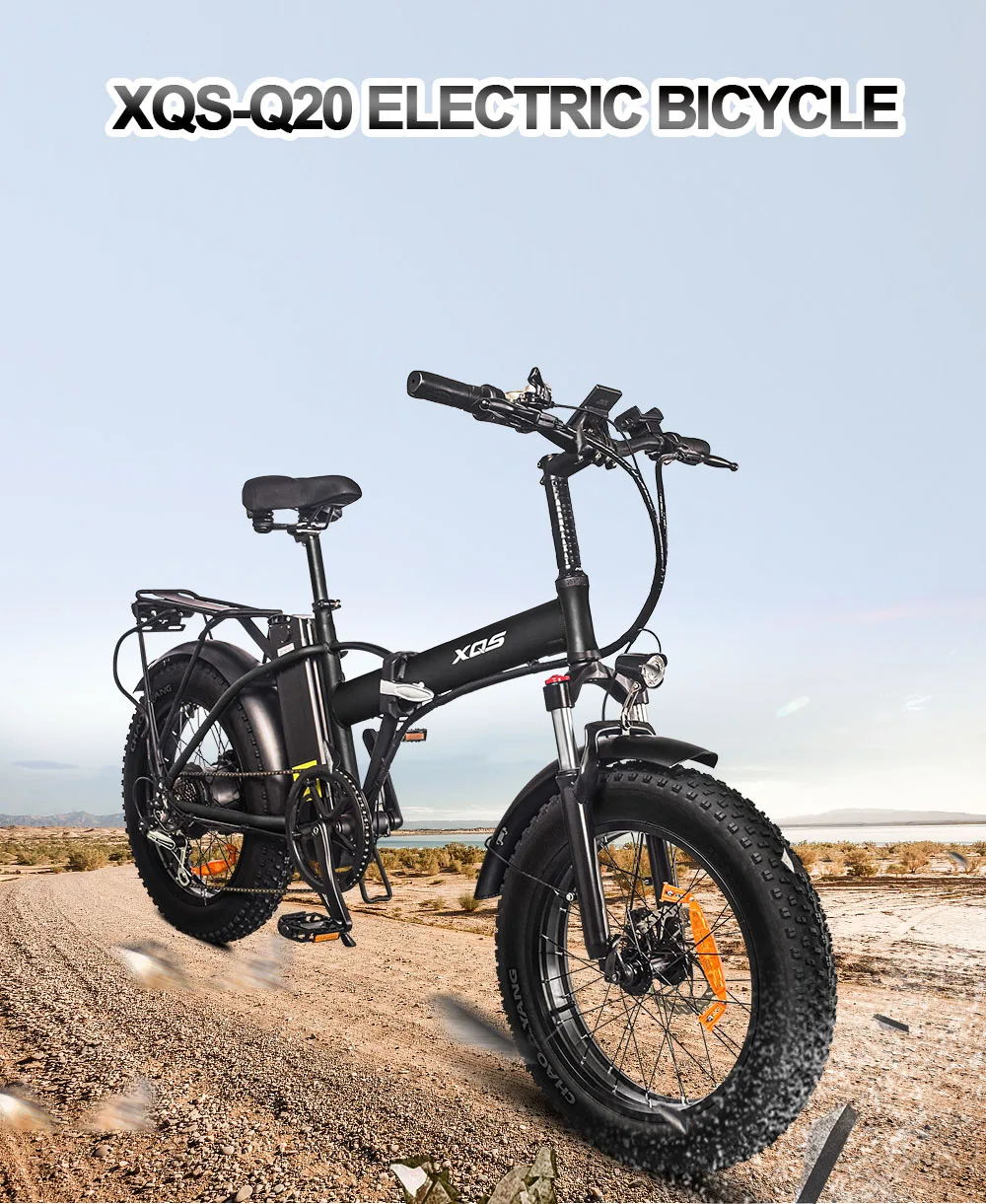 Sepeda Listrik XQS Q20 750W Motor 13AH 