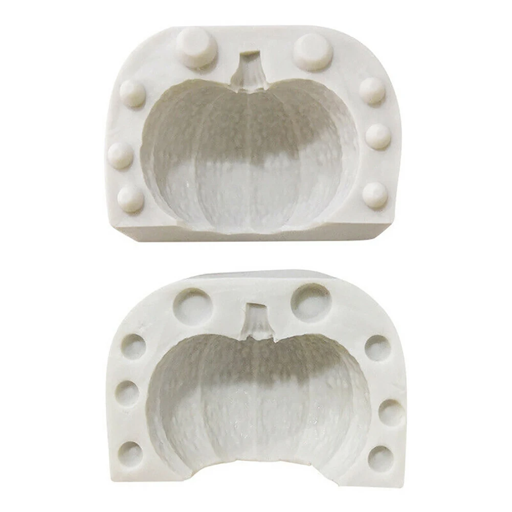 

Halloween Three-dimensional Pumpkin Silicone Mold Cake DIY Chocolate Cookie Candy Bake Tool FP8