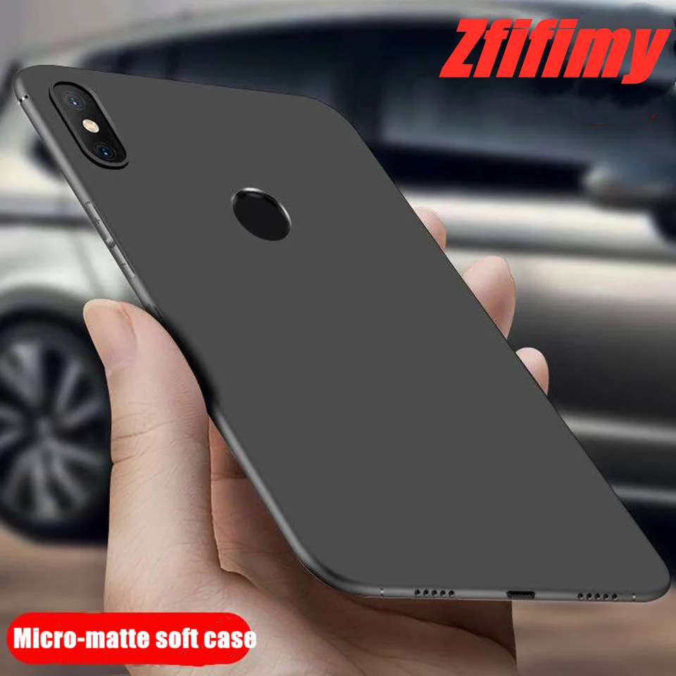 

Silicone Micro-matte soft case Cover Phone Case For Xiaomi A2 A2 LITE 6X 8SE 9 Redmi note 7 6 7 pro Back Protect Soft TPU