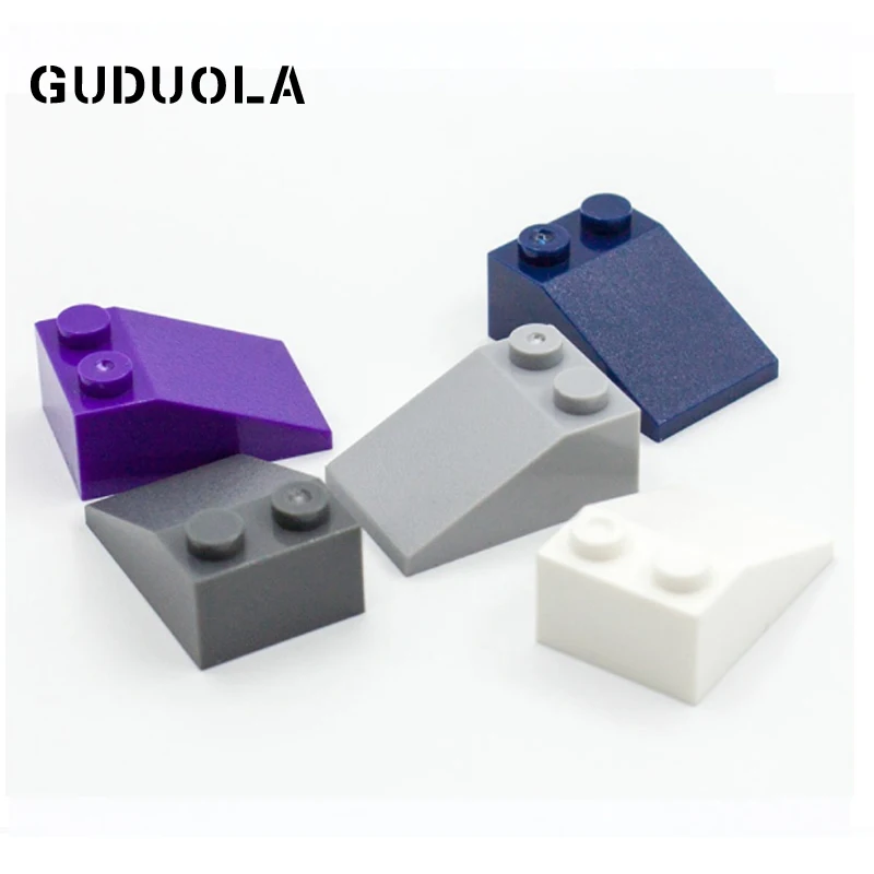 

Guduola Special Brick Slope 2x3 (25°) with Rough Surface 3298 MOC Building Block Educational Parts 25pcs/LOT